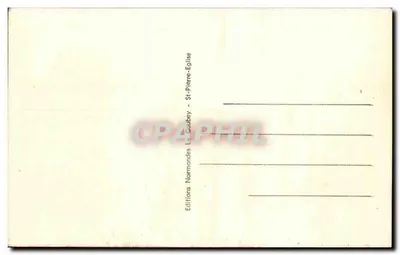 Vecchio Maniero — La Normandia Pittoresca — Editions Normandes St-Pierre-Eglise — Verso