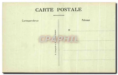 Caminho das Damas — O Plateau de Californie — B. Nougardide e H. Peltier, Soissons — Verso