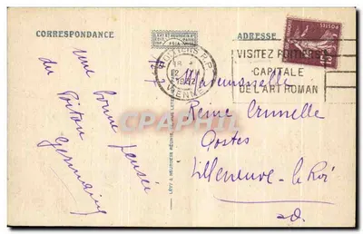 Poitiers — Wejście do tunelu — LL — nr 153 — Rewers