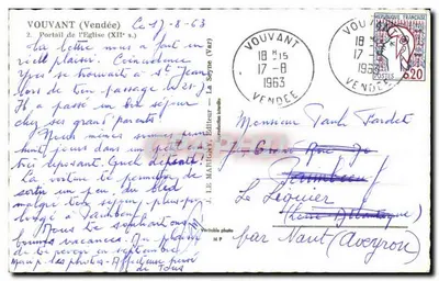 Portal da igreja — XIIº século — Express — Verso