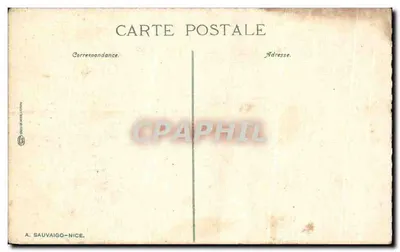 CANNES, La Promenade de la Croisette — N.D. Fot., n° 216 — Achterkant