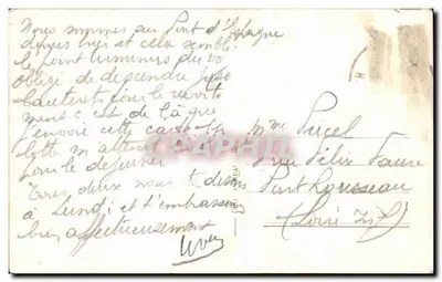 Wodospad Pont d'Espagne — Cauterets — wydawca Cauterets, n° 190 — Rewers
