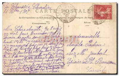 Most Château - Krzyż i Stara Kaplica — Zbiór D. M. — Rewers