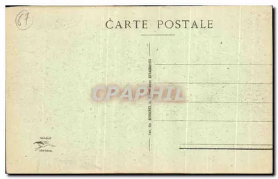 Strasbourg - Katedra — wydawca Oh. Bergeret, n° 2 — Rewers