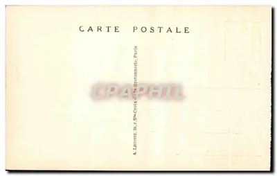 Paris — O Grande Palácio — A. L. — Verso