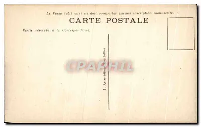 Montpellier — Statua Louisa XIV i Wodociąg — J. Asty — Rewers