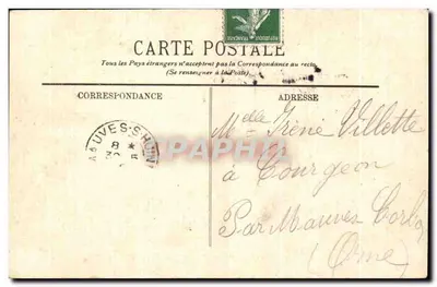 Paris — La Rue Soufflot und der Panthéon — LL. — n°165 — Rückseite