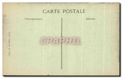 San-Salvadour — Terrasse do Estabelecimento Termal - Les Pins — E.P.D. 2754 — Verso
