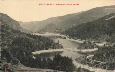 Rochetaillée - Barragem do Gouffre d'Enfer — Editor: Nouvaîles Galeries, St-Étienne