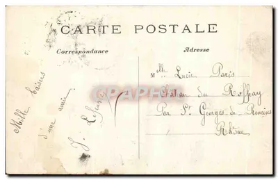 Parijs — De brug Alexandre III — C.M. n°46 — Achterkant