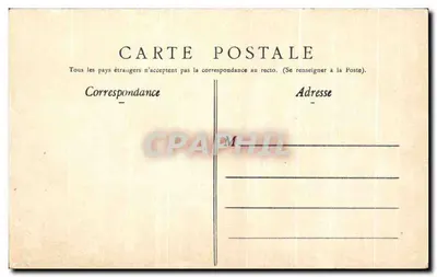 Costa da Esmeralda — O Túmulo de Châteaubriand — Coleção Gramain, Saint-Malo — Verso