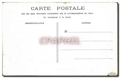 Cartolina d'epoca Parigi Il Grande Palazzo — Verso