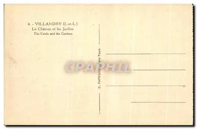 विलांद्री (इंड्र-एत-लूअर) — चैत्सौ आर जार्डिन्स — ई. पेपेगिन, पेरिस टूर्स — पीछे