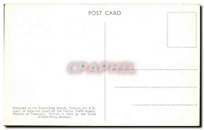 ब्रिहदिश्वर मंदिर का गोपुरम, टांजोर — छापकर्ता: टाइम्स प्रेस, बॉम्बे — पीछे