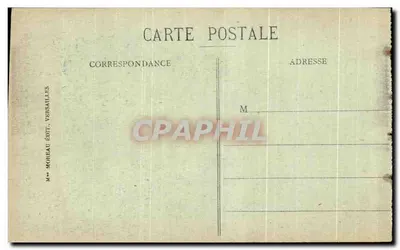 Versailles - Il Palazzo - Facciata sul Parco — M. Moreau, editore — Verso
