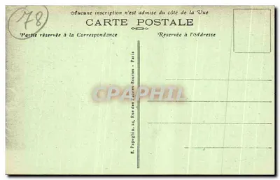 Hameau de Marie-Antoinette — A Laiterie e a Torre de Malborough — A.P. — Versailles — Verso
