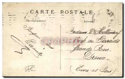 Paris - Obelisk von Louqsor - Place de la Concorde - Verlag: Repueugut, n°89 — Rückseite