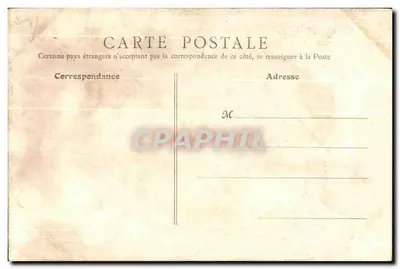 Gien (Loiret) — Wewnętrzne wnętrze Kościoła Świętego Ludwika — Zbiór Édouard Dufour, nr 836 — Rewers