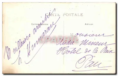Hautes-Pyrénées - Le Taillon (wys. 3.146), Brèche de Roland (wys. 2.804) - widok z Pâturages de Coumeli — Rewers