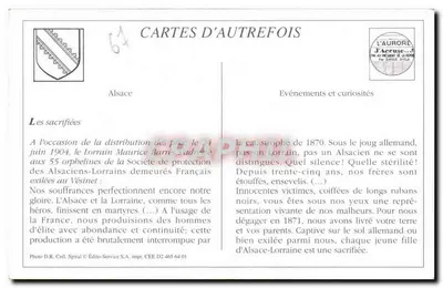 Elsässerin - Alsacienne — No. 7012 dép. — Louppy & Cie, 1904 — Verso