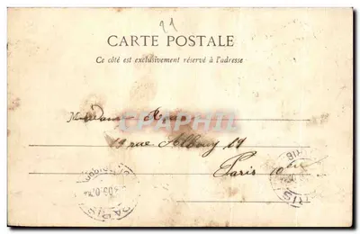 Dijon - Pomnik Carnota — E. N., wydawca — nr 9 — Rewers