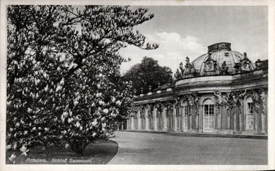 Potsdam — Castelo Sanssouci — Verlag W. Kratz, Potsdam