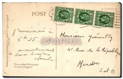 Les Jardins, Sea Front, Brighton — vue ouest — éditeur Wardell's, n°44 — Reverso