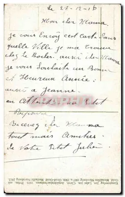 Bad Cleve — Pomnik Lohengrina z Schwanenburgiem — Kunstverlag Jos. Medaille Nürnberg — Rewers