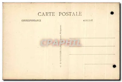 Gouffre de Proumeyssac — O Grande Jogo de Órgãos (parte esquerda) — Editor R. Gautier, Pédigueux — Verso
