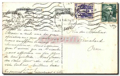 Lago Leman — Castello di Chillon e la Dent du Midi — LL — 2051 — Verso