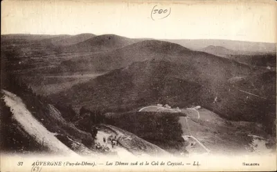 Auvergne (Puy-de-Dôme) — I Dômes sud e il Col de Ceyssat — Selrota