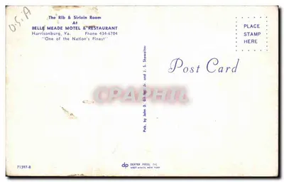 Le Rib & Sirloin Room — Belle Meade Motel & Restaurant — Dexter Press, Inc. — Rewers