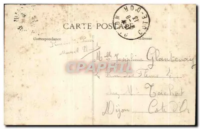 Paris — Place de la Bastille — La Colonne de Juillet — unknown publisher, No. 4042 — Back