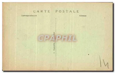 Blois — A Catedral — A.P. A Catedral — Verso