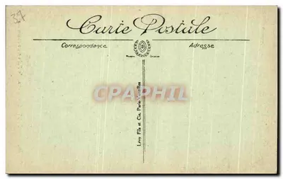 Chenonceaux - O Castelo - O Poço e os Comuns - LL — Verso