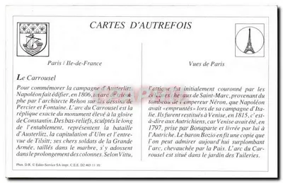 Parigi — Quand Même ! di Mercié — Carrousel des Tuileries — M. J. — Verso