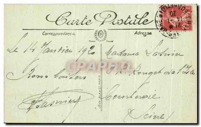 Chartres — Ogólny widok z katedry — LL — Rewers