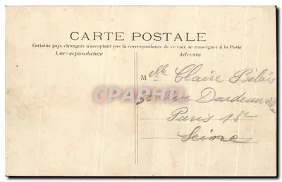 St-GERMAIN-en-LAYE — Zamek (m. h.) widok ogólny — F.A 0269 — Rewers