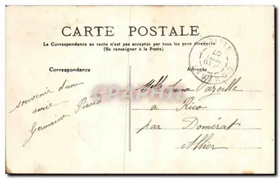 Tours — Hotel de Ville i Pałac Sądowy — Widok z bulwaru Heurteloup — n°231 — Rewers