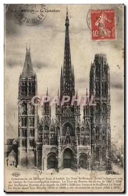 Rouen — A Catedral — Editor E.P.D. n° 616
