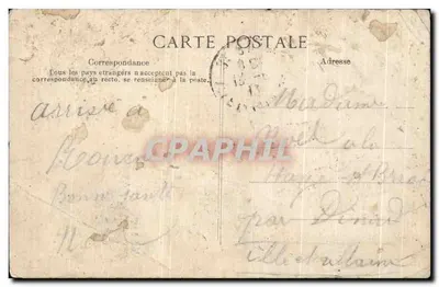 Rouen — A Catedral — Editor E.P.D. n° 616 — Verso