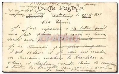 O Castelo de Tourlaville — Arredores de Cherbourg — Coleção estudos Cartophil — Verso
