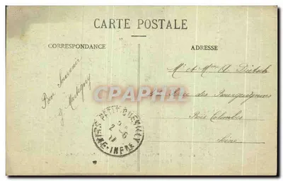 Rouen - Sądowy Pałac Sprawiedliwości - Sala Pas Perdus (XVe wieku) — C. F. - 289 — Rewers