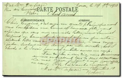 Rouen — Fontaine de la Grosse Horloge — LL — Verso
