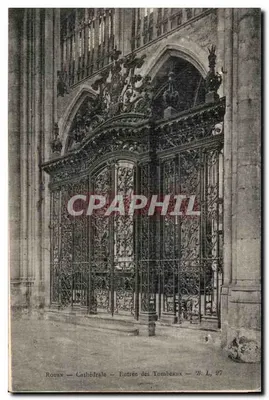 Rouen — Cathédrale — Entrée des Tombesaux — B. L. 27