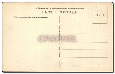 Lago de Annecy (Alta Saboia) — Lathuile, Fim do Lago — L. Fauraz, editor — Verso