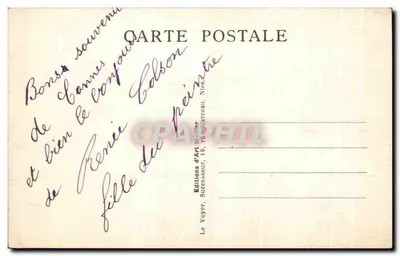 GANNES — Promenade de la Croisette — Foto Munier — Verso