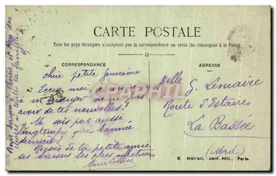 Enghien-les-Bains — I bordi del Lago e il Casinò — E. M. — Verso