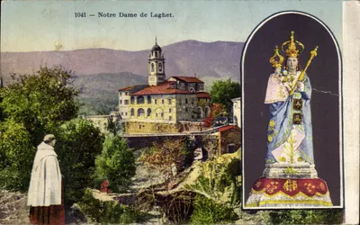 Notre Dame de Laghet — editor Giletta Mot NICE, n° de série 1041