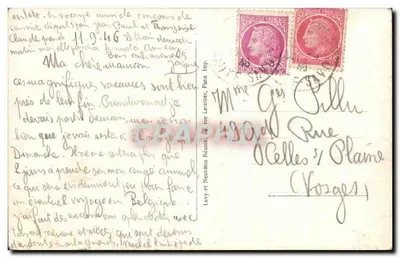 Lago de Annecy - Sevrier - Vista General — LL, n° 428 — Reverso